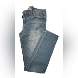 Girls Blue Skinny Jeans